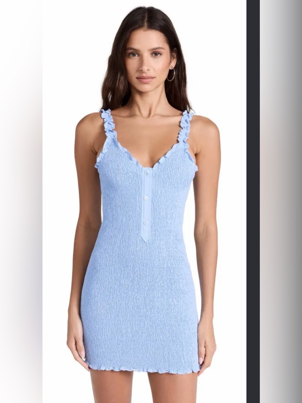 Alexander Wang Smocked Tank Dress sz L